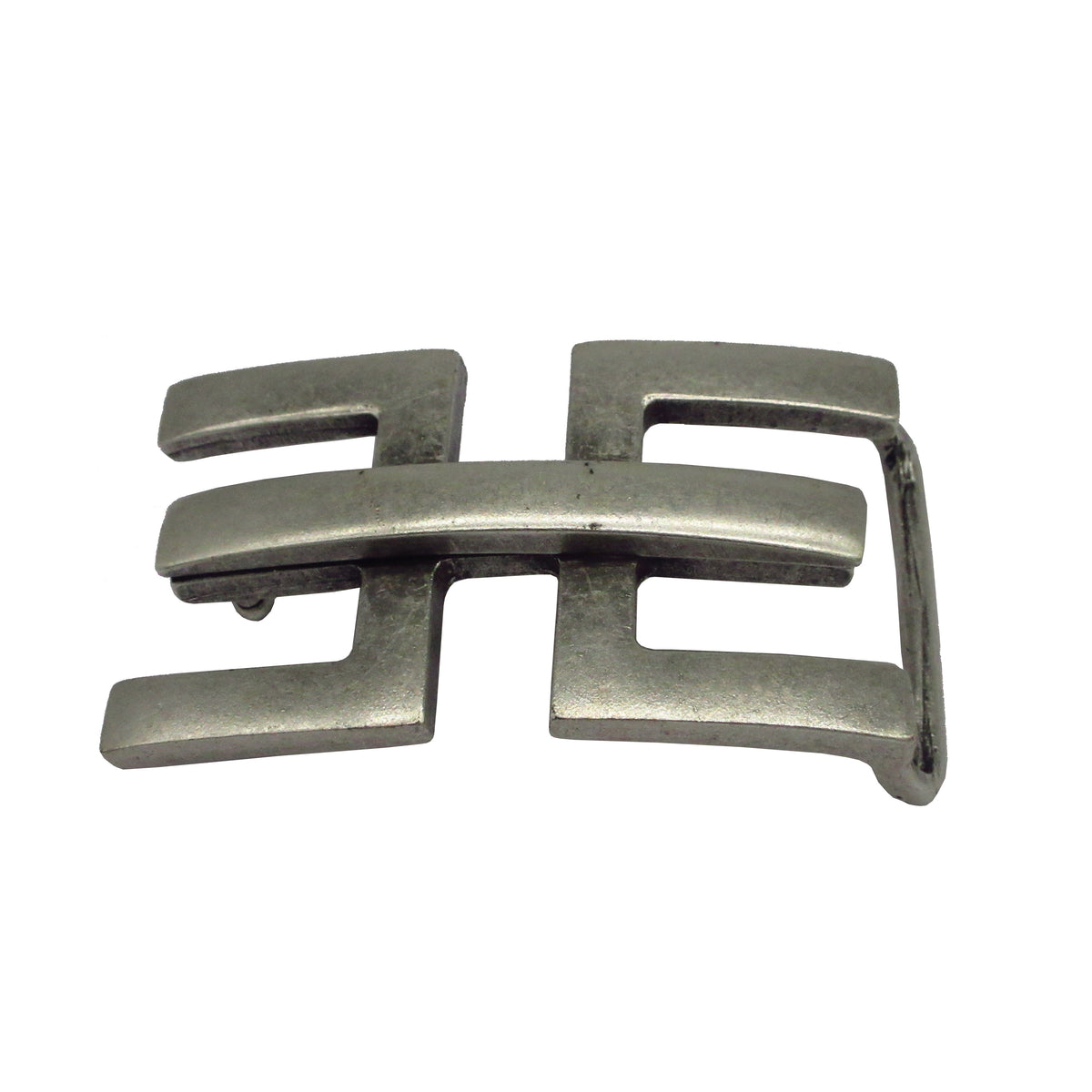 4 cm breite Gürtelschnalle Buckle Koppel Schnalle schwarz Messing Gold Silber Edle Schließe aus stabilem Zinkdruckguss, kratzfest beschichtet, hergestellt in Deutschland, Made in Germany, Koppel Gürtelschnalle für Wechselgürtel in vielen Farben mit Druckknöpfen Reitsport Freizeit Jeans Arbeitshose Biker Gürtel.