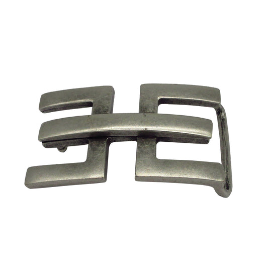 4 cm breite Gürtelschnalle Buckle Koppel Schnalle schwarz Messing Gold Silber Edle Schließe aus stabilem Zinkdruckguss, kratzfest beschichtet, hergestellt in Deutschland, Made in Germany, Koppel Gürtelschnalle für Wechselgürtel in vielen Farben mit Druckknöpfen Reitsport Freizeit Jeans Arbeitshose Biker Gürtel.