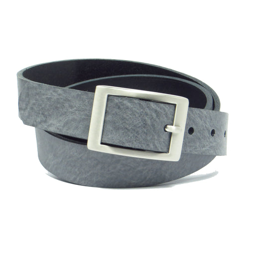 Grauer Rindsleder 3 cm breiter Ledergürtel für Damen Herren ca. 3 – 4 mm dickem Leder. Anzughose Jeans Rock Kleid Arbeitsgürtel Arbeitshose Damengürtel Herrengürtel in verschiedene Längen breiten und Farben erhältlich. Ledergürtel 2 cm breit 3 cm breite Ledergürtel 4 cm breite Gürtel und 5 cm breite Gürtel aus Rindsleder Büffelleder