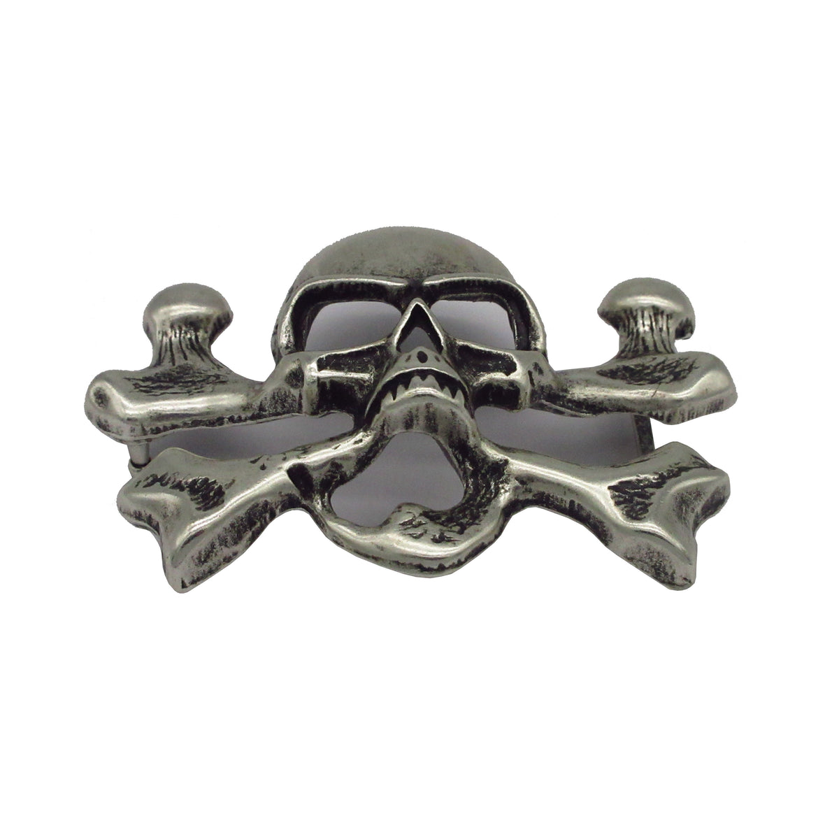 Gürtelschließe Gürtelschnalle Schnalle Buckle grau Silber für 4 cm breiten Gürtel