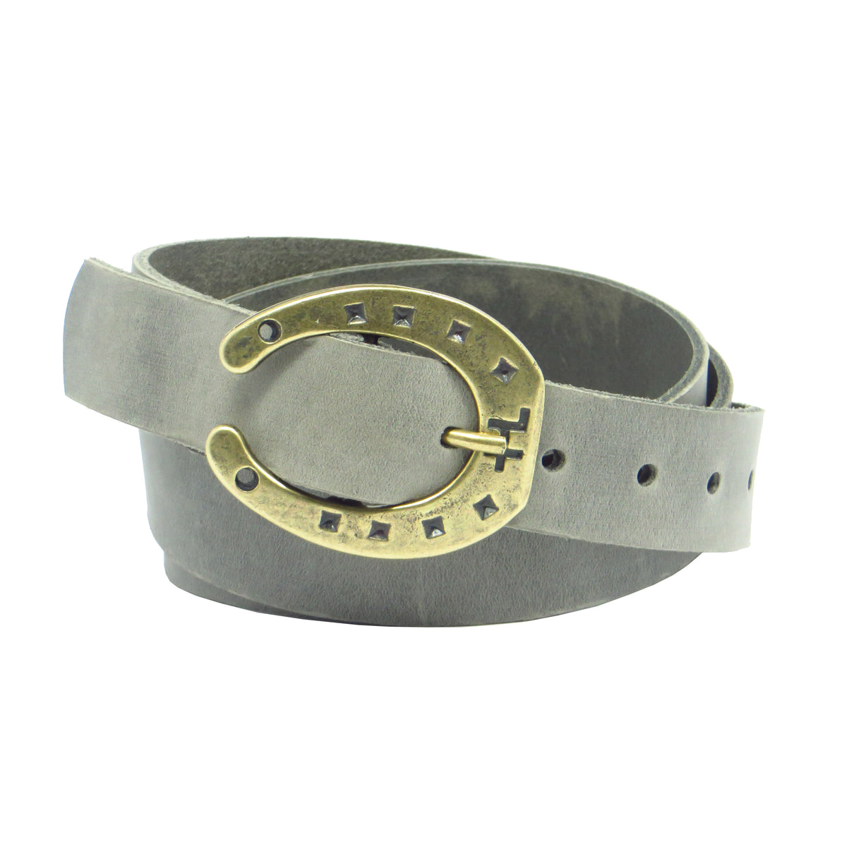 Grauer Rindsleder 3 cm breiter Ledergürtel mit Hufeisenschnalle für Damen Herren ca. 3 – 4 mm dickem Leder. Anzughose Jeans Rock Kleid Arbeitsgürtel Arbeitshose Damengürtel Herrengürtel in verschiedene Längen breiten und Farben erhältlich. Ledergürtel 2 cm breit 3 cm breite Ledergürtel 4 cm breite Gürtel und 5 cm breite Gürtel aus Rindsleder Büffelleder
