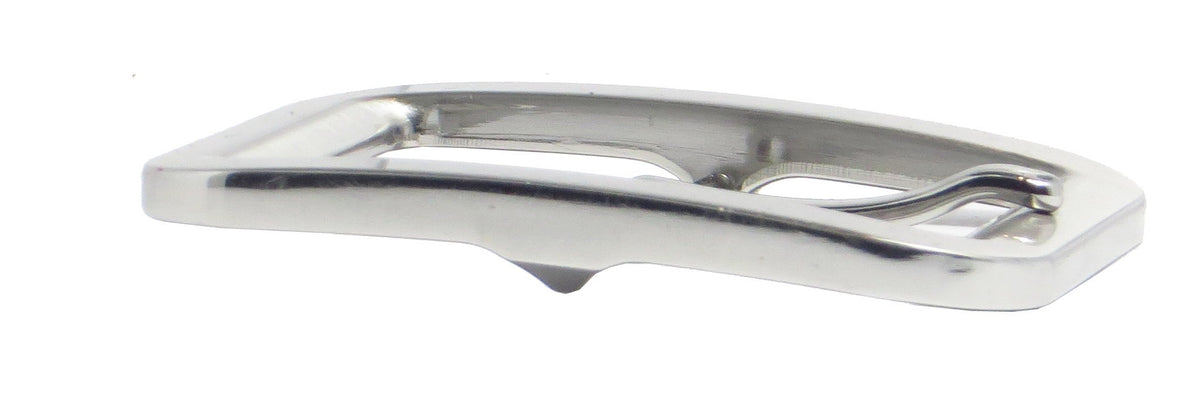Gürtelschließe Gürtelschnalle Schnalle grau Silber für 4 cm breiten Gürtel