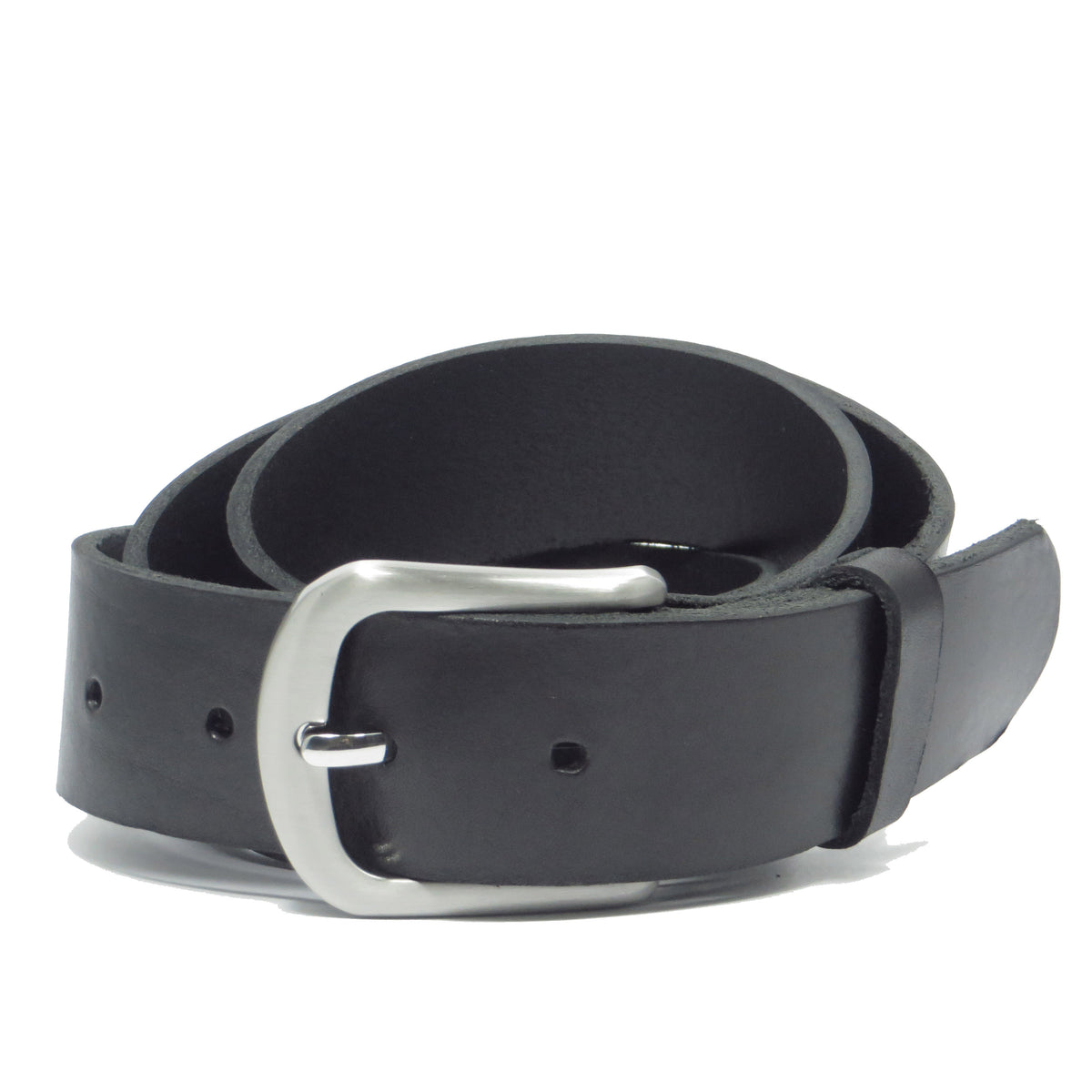 Übergröße Überlänge Ledergürtel 4 cm breit schwarz Rindsleder