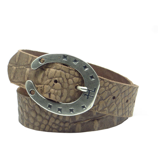 Brauner Büffelleder mit Hufeisenschnalle 4 cm breiter Ledergürtel für Damen Herren ca. 3 – 4 mm dickem Leder. Anzughose Jeans Rock Kleid Arbeitsgürtel Arbeitshose Damengürtel Herrengürtel in verschiedene Längen breiten und Farben erhältlich. Ledergürtel 2 cm breit 3 cm breite Ledergürtel 4 cm breite Gürtel und 5 cm breite Gürtel aus Rindsleder Büffelleder