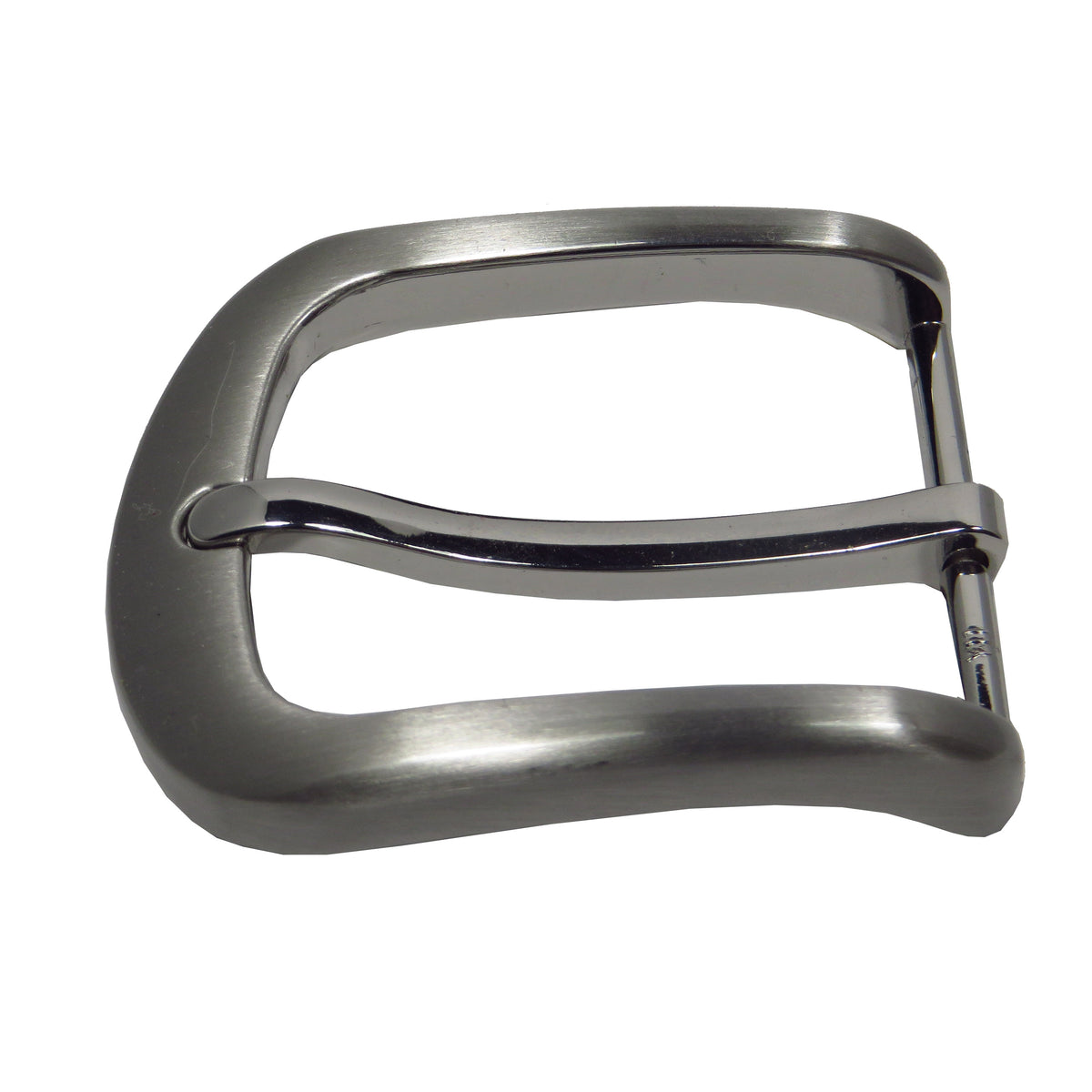 Gürtelschließe Gürtelschnalle Schnalle grau Silber für 4 cm breiten Gürtel