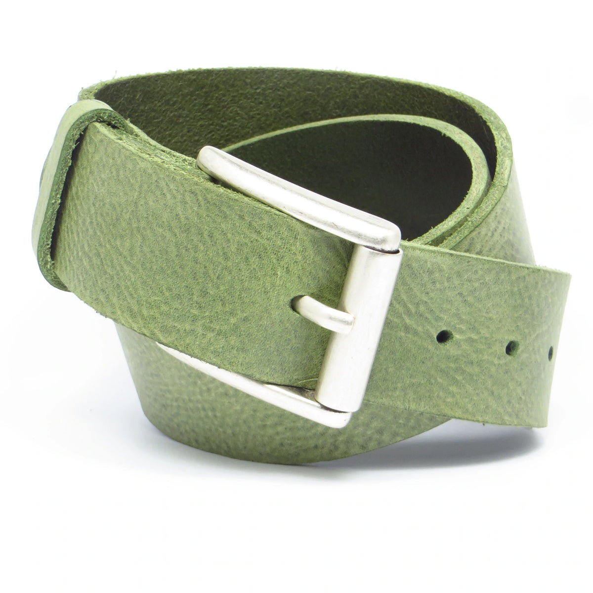 Ledergürtel mit Rollschnalle aus Rindsleder 4cm